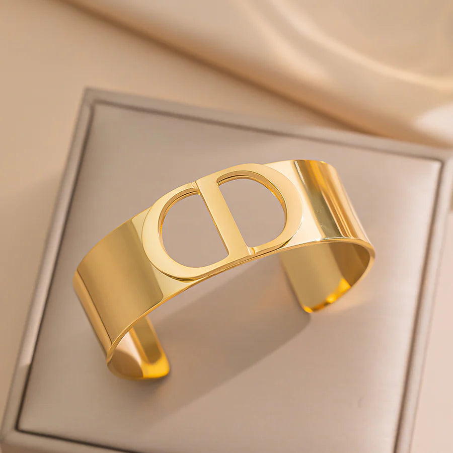 CD Letter Bracelet