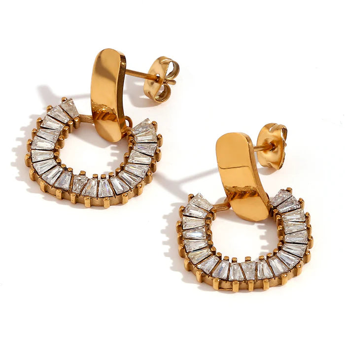 Goldie  crystal Earrings