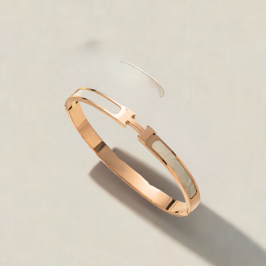 H rose Gold Bracelet