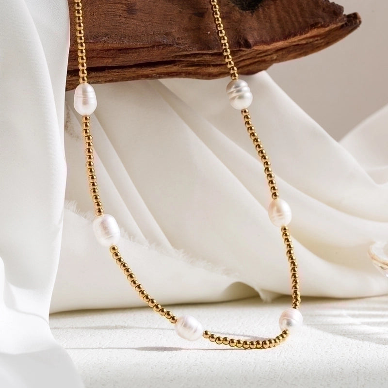 Handmade beaded pearl